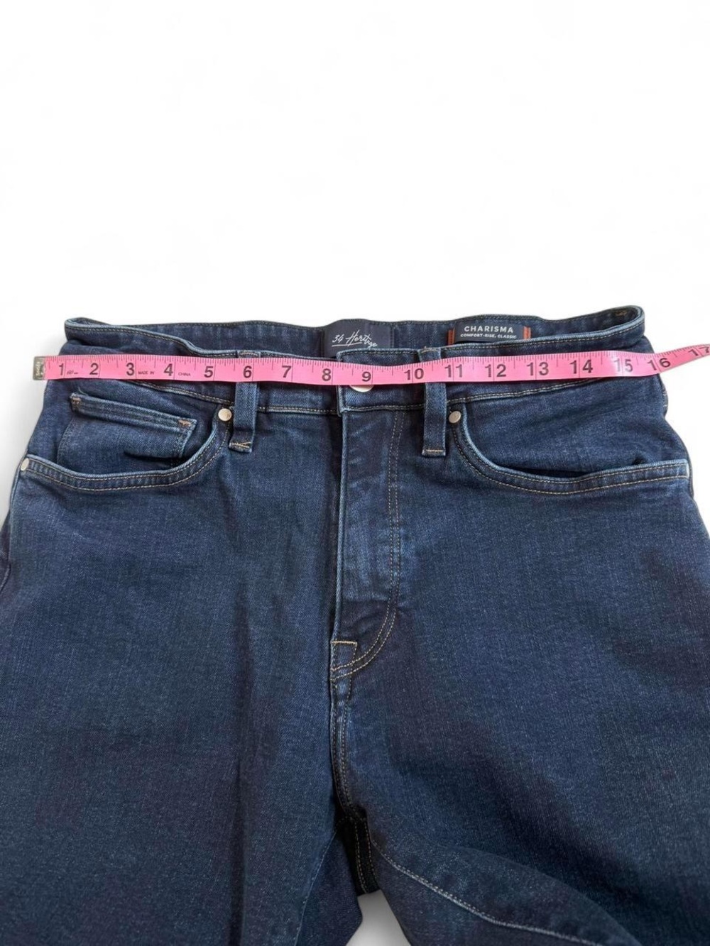 34 Heritage ‘Charisma’ Comfort Rise Classic Jeans - Picture 5 of 8